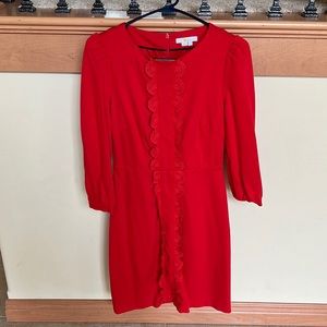 Beautiful red boden dress size 6